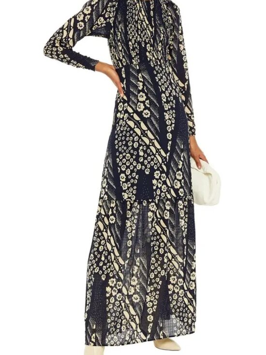 ba&sh Dresses & Skirts - ba&sh | ollie ruffle-trimmed floral-print crepe maxi dress - XS